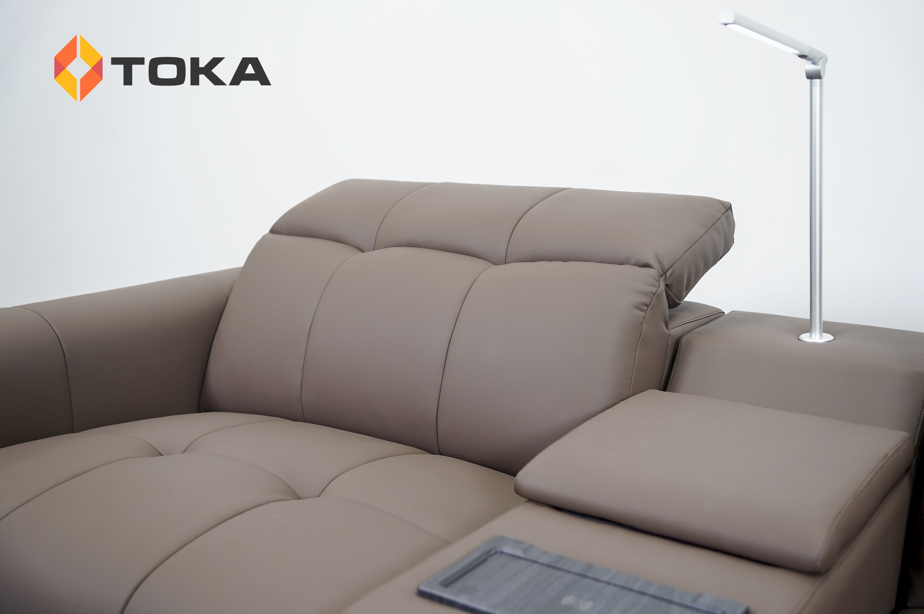 Sofa chỉnh điện da sinh thái 9032