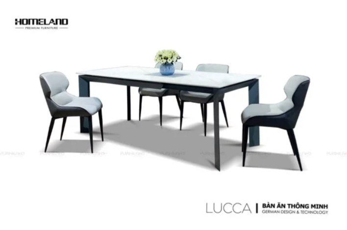 Bộ bàn ăn Lucca 2M