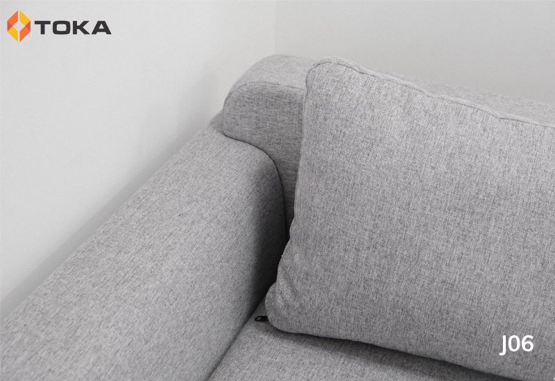 Sofa da nỉ J06 màu be