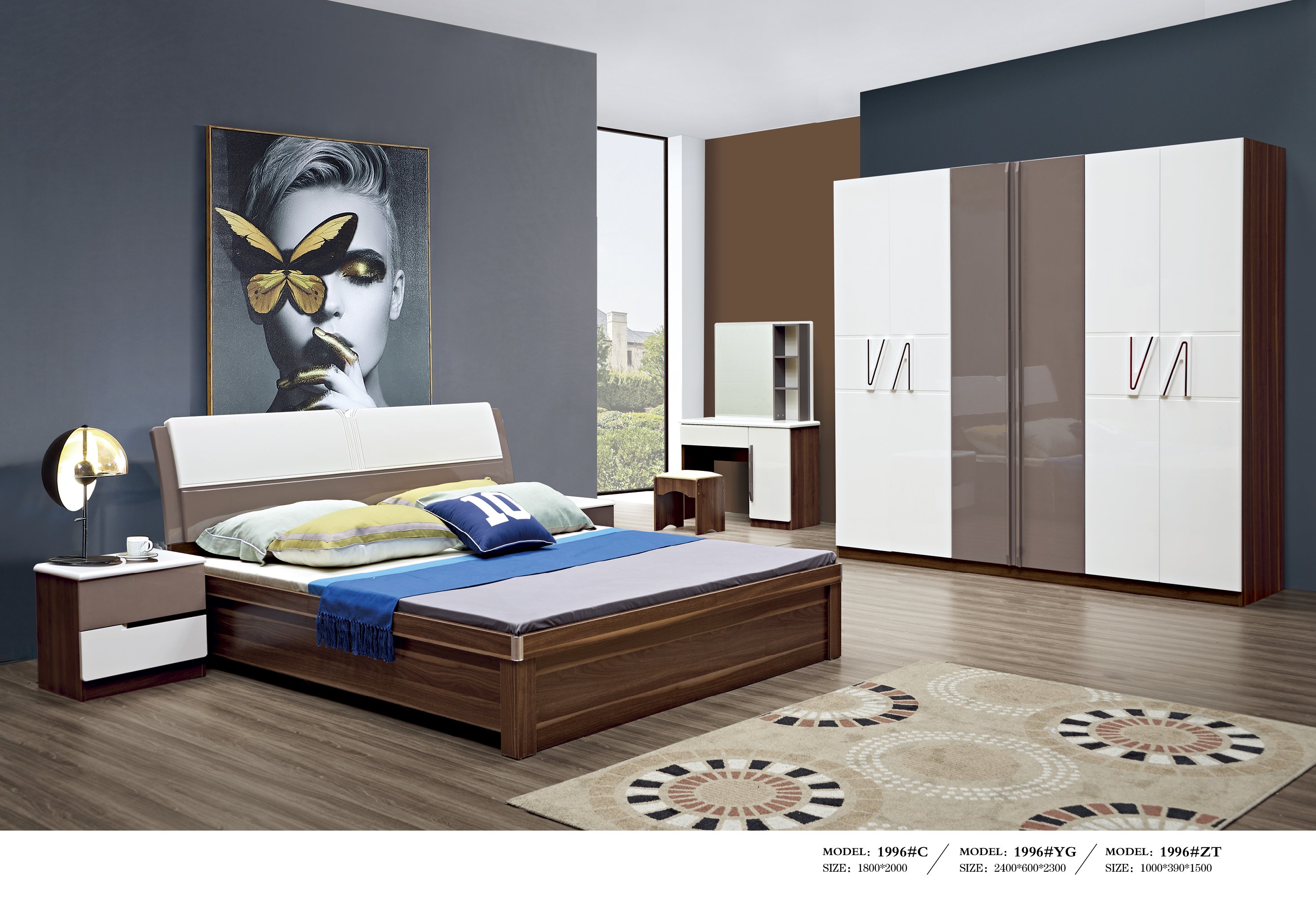 TỦ ÁO 6 CÁNH 1996YG