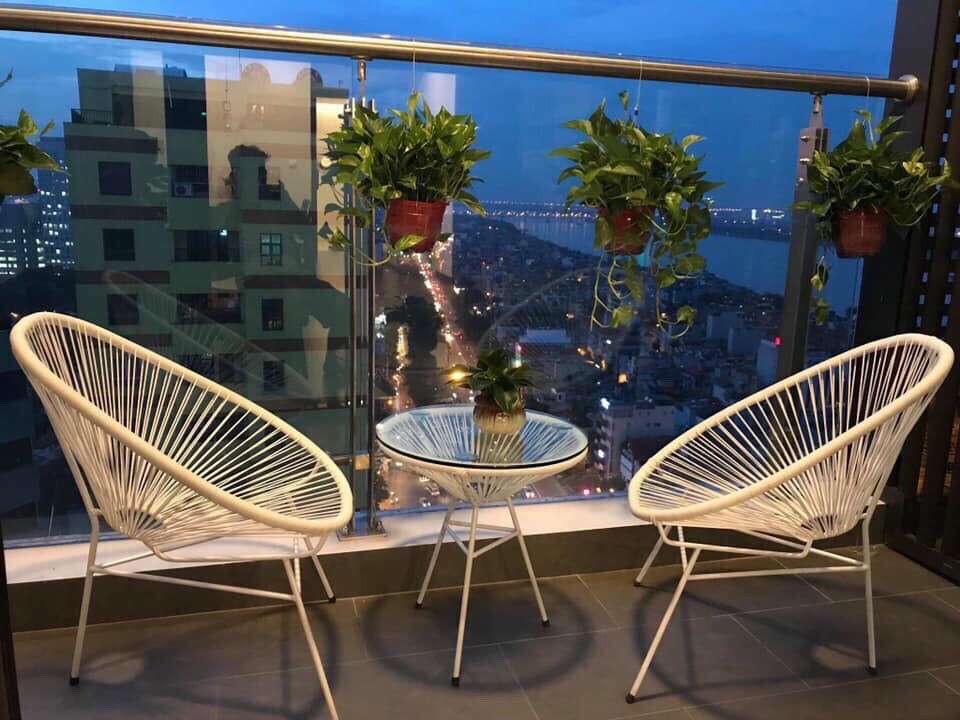 Bộ  bàn ghế dây văng nhựa (nhiều mầu)