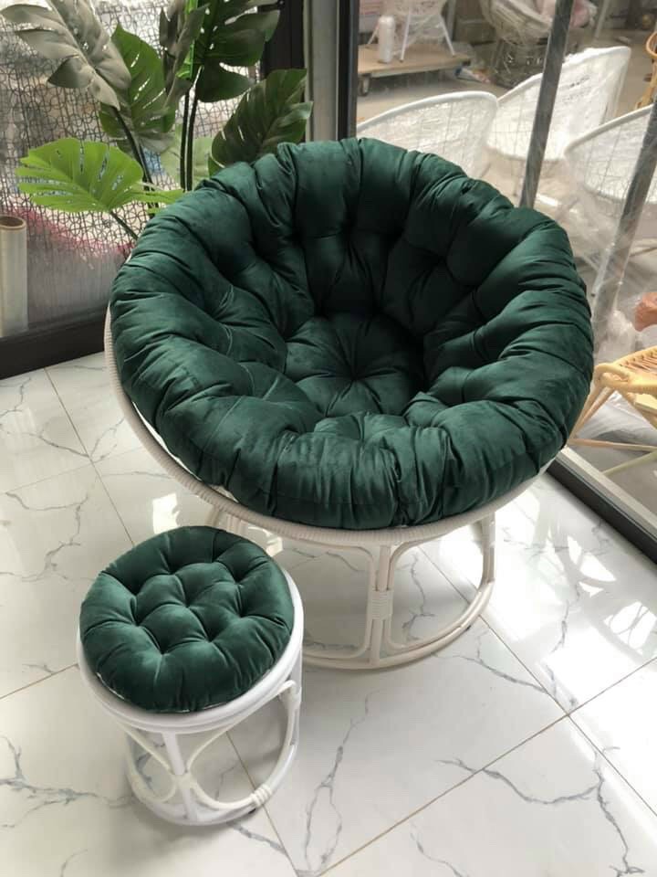 Đôn papasan mây nhựa