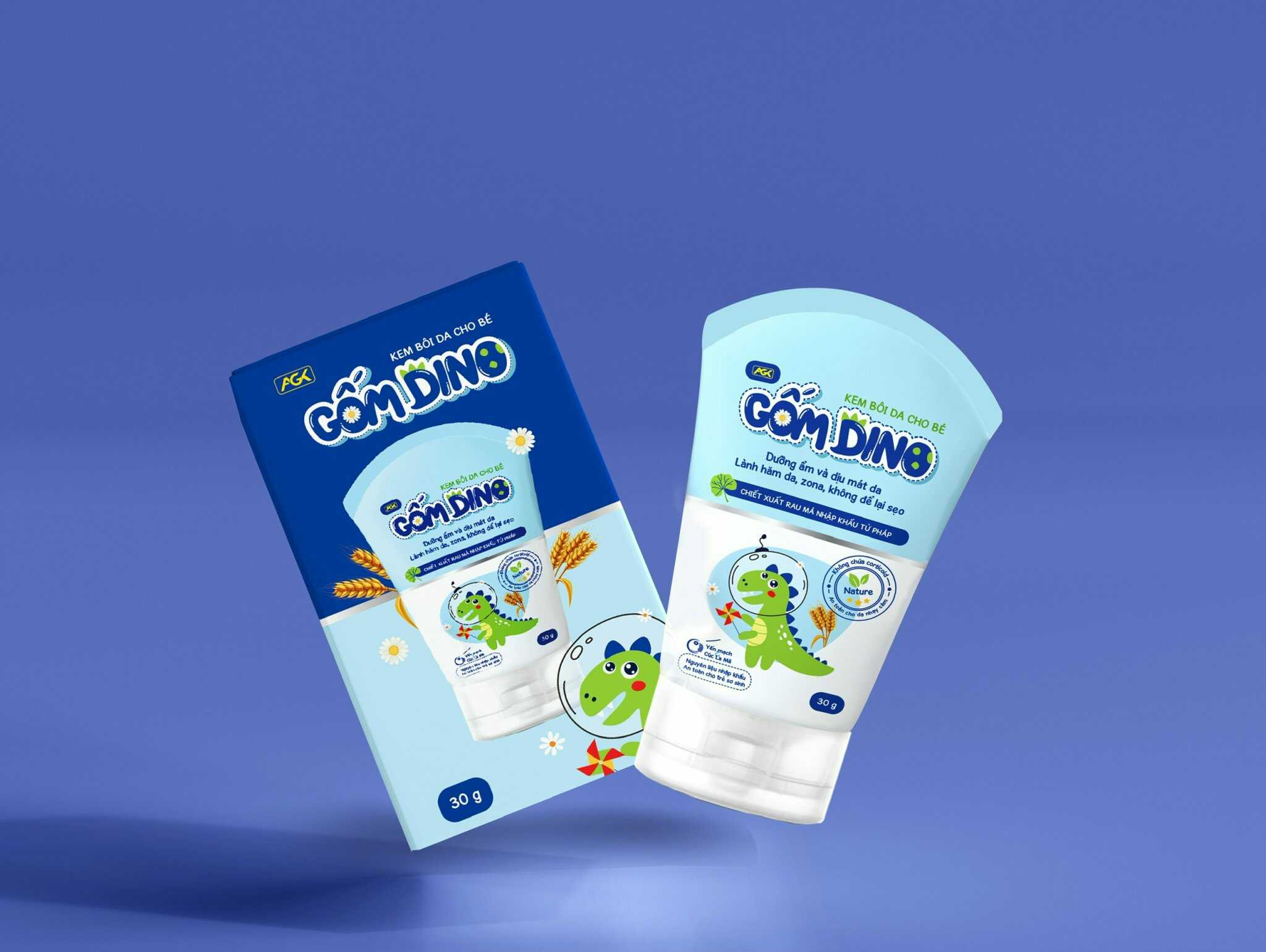 Kem bôi da GỐM DINO