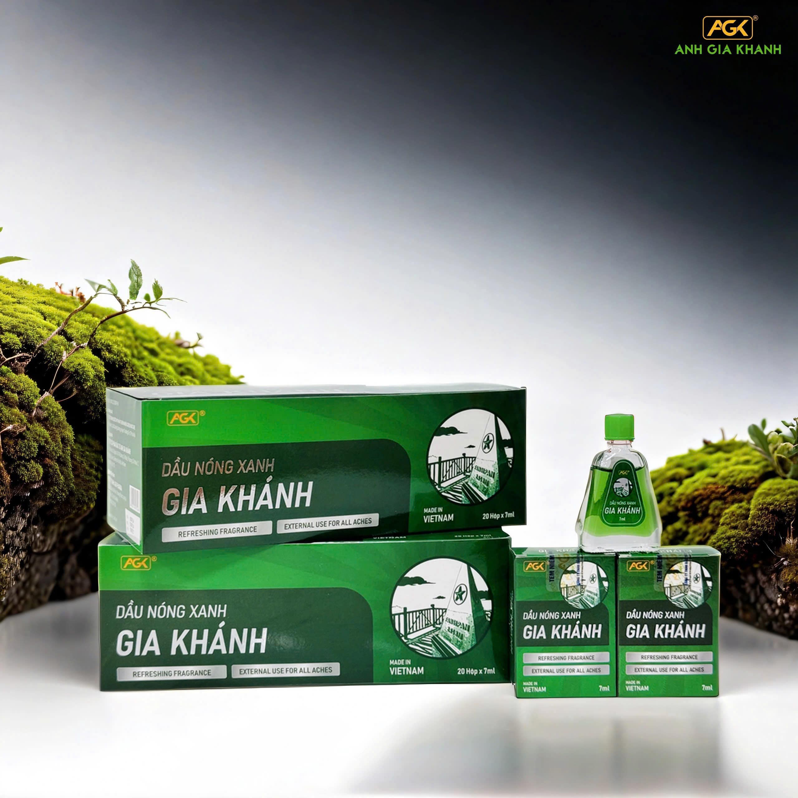 DẦU NÓNG XANH GIA KHÁNH