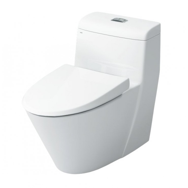 Bồn cầu Inax AC-909VRN tích hợp công nghệ xả Eco - X cho xả rửa mạnh mẽ và giúp tiết kiệm nước