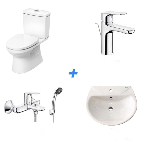 Combo Bồn cầu Inax AC-504VAN＋L-285V+LFV-1401S+BFV-1403S-8C