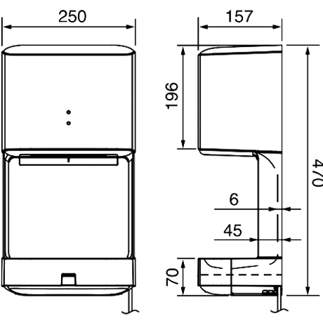 Máy sấy khô tay Panasonic FJ-T09A3