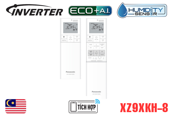 Máy lạnh Panasonic Inverter 1 HP CU/CS-XZ9XKH-8