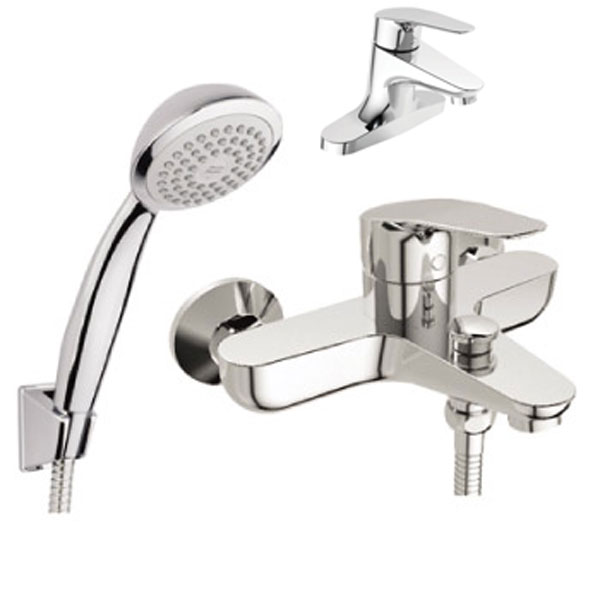 Bộ sen vòi nóng lạnh American WF-0302 + WF-0311(F7)