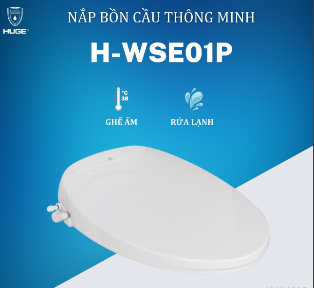Nắp bồn cầu thông minh Huge H-WSE01P