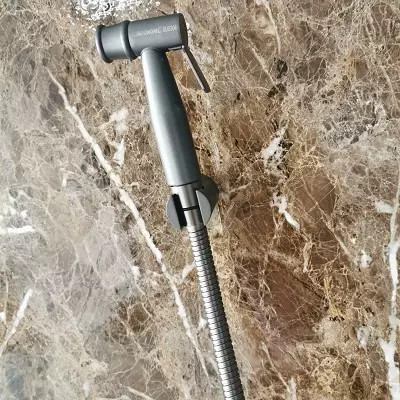 Vòi xịt vệ sinh bồn cầu inox 304 mạ chân không Moonoah MN-800K