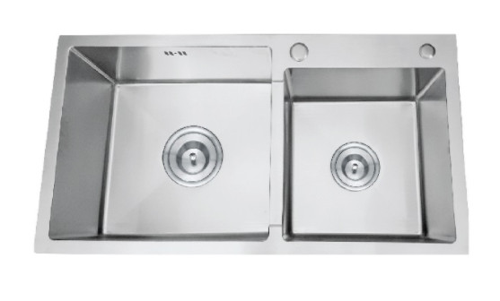 CHẬU 2 HỐ LỆCH KHÔNG BÀN G-1200AG1