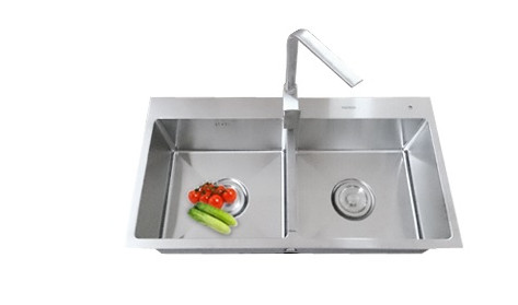 CHẬU 2 HỐ LỆCH KHÔNG BÀN G-1200AG3