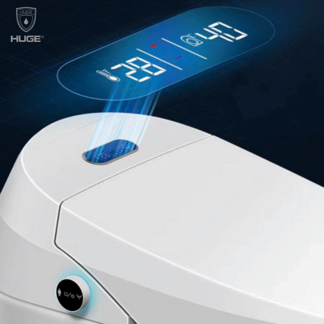 Bồn cầu thông minh toàn phần Huge H-BS003