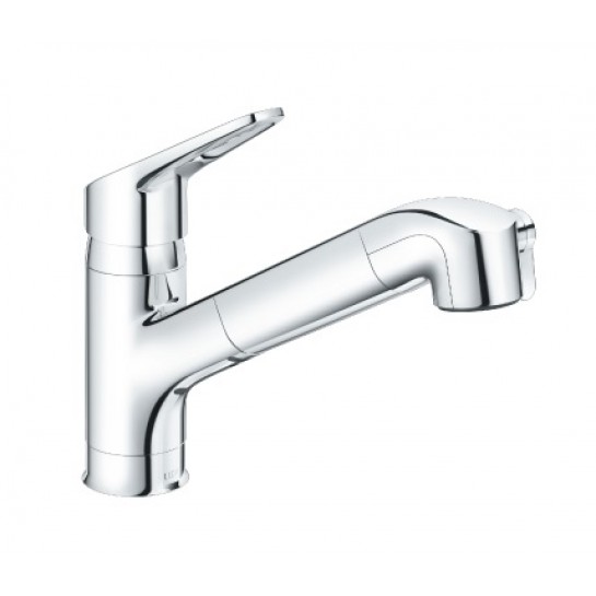 Vòi Bếp Dây Rút Inax JF-AB466SYX(JW) Nóng Lạnh