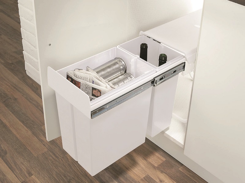 Thùng rác 2 ngăn cánh mở (H-RD350)