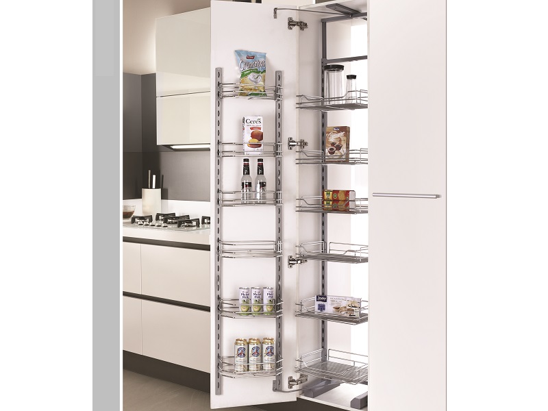 Tủ kho inox304 bóng dạng nan (H-KM1165)