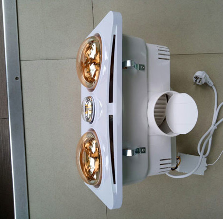 Đèn sưởi nhà tắm 2 bóng âm trần Braun Kohn BK02G không có điều khiển