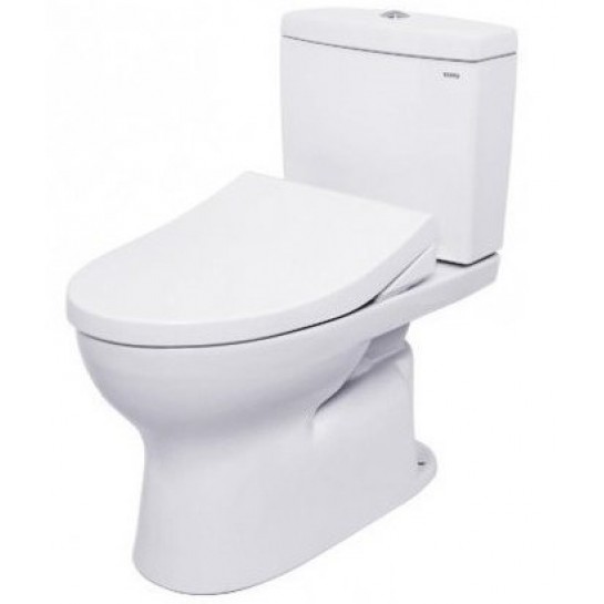 Bồn Cầu TOTO CS320DRE4 Hai Khối Nắp Cơ