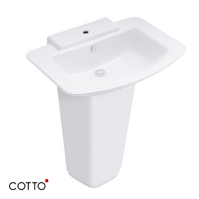 Chậu rửa chân dài COTTO C01467/C4116