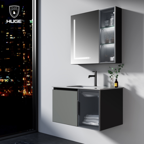 BỘ TỦ LAVABO H-PA8-80 ALUMINIUM