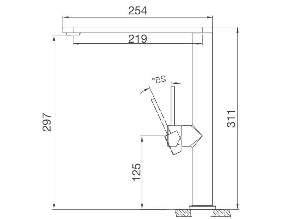 VÒI MALLOCA K061-SS