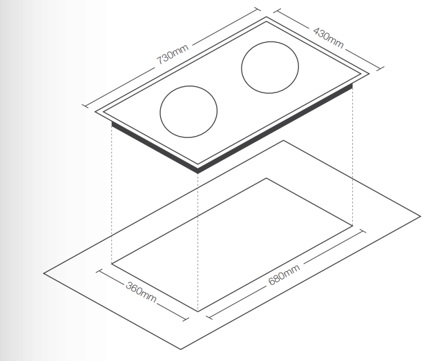 Bếp từ đôi Vinger VG-266 MAX