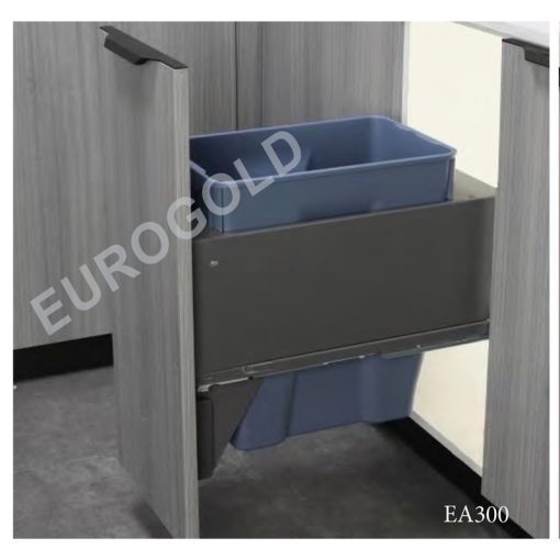 Thùng rác âm tủ giảm chấn cao cấp EUROGOLD EA300