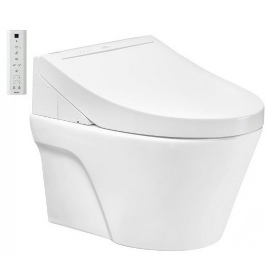 Bồn Cầu TOTO CW822REA/TCF24460AAA/WH172AT/TCA465 Nắp Điện Tử Treo Tường