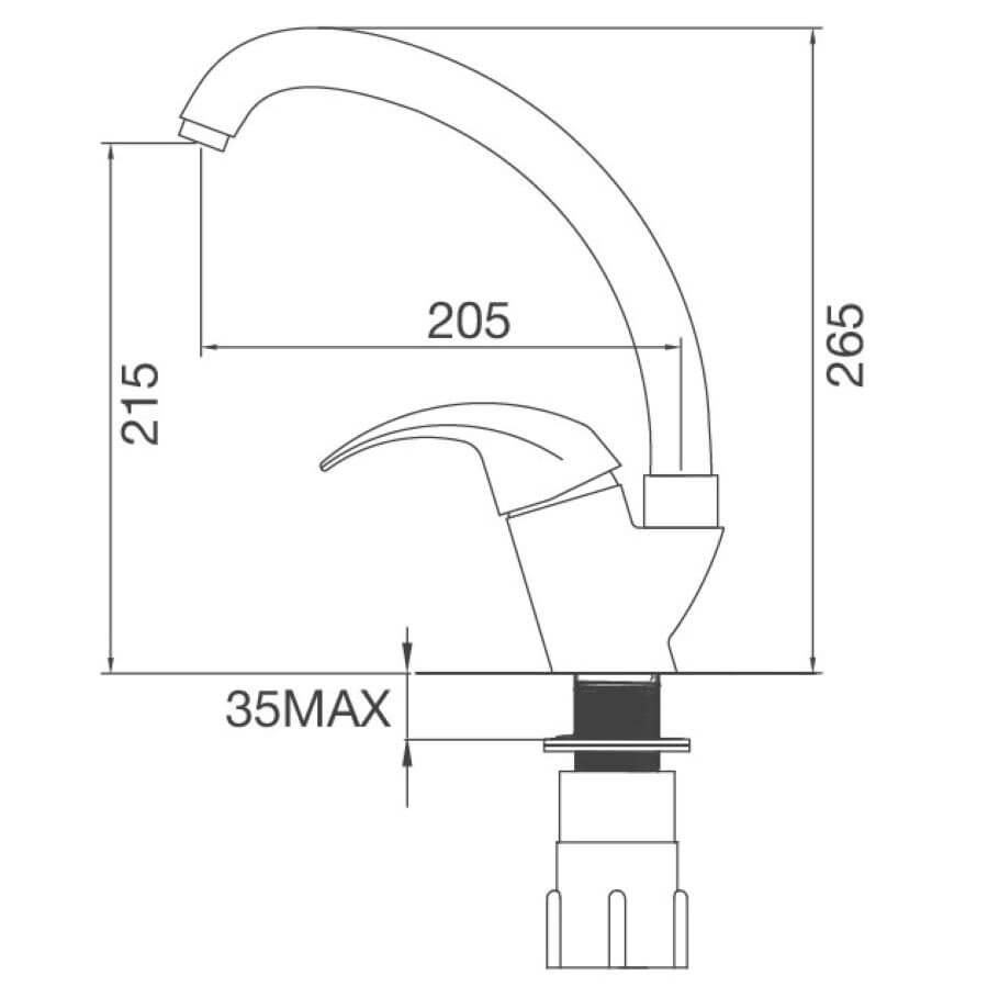 VÒI MALLOCA K121N