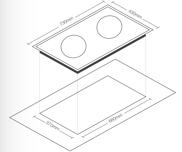 Bếp từ đôi Vinger VG-288PRO