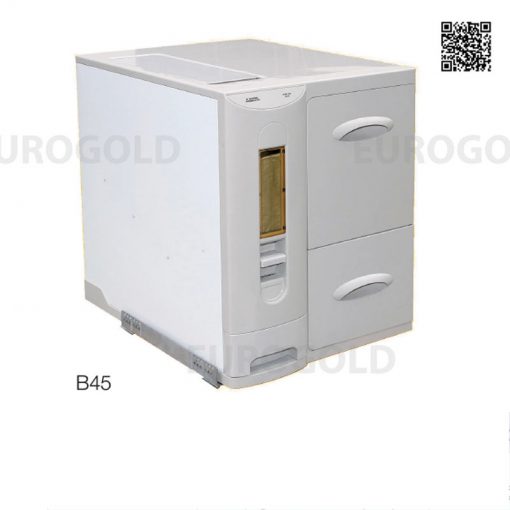 Thùng gạo âm tủ ray giảm chấn EUROGOLD B45