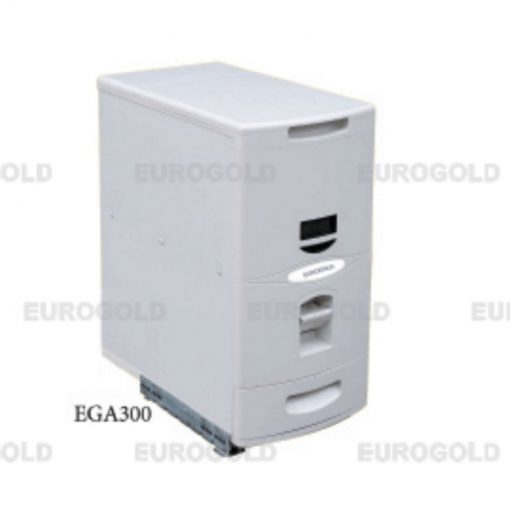 Thùng gạo âm tủ ray giảm chấn EUROGOLD EGA300