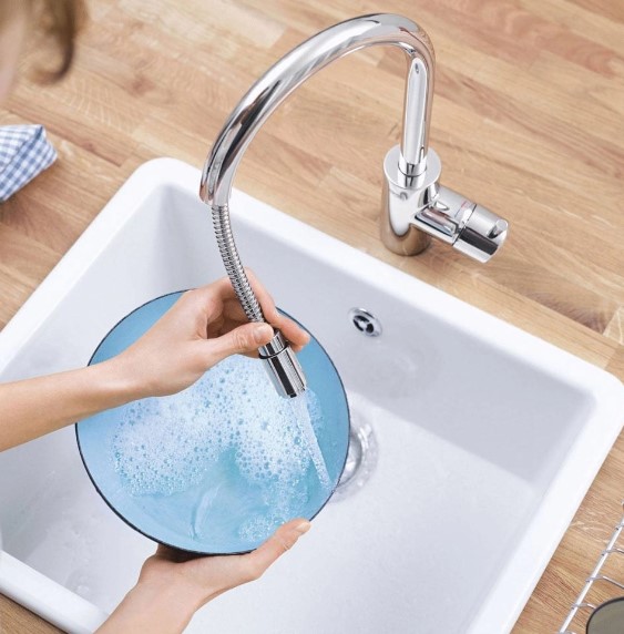 VÒI RỬA BÁT GROHE CONCETTO 32663003 (CÓ DÂY RÚT)