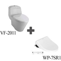 Bồn cầu American một khối VF-2011PR nắp rửa Pristine Star