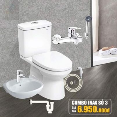 Combo thiết bị vệ sinh Inax số 3