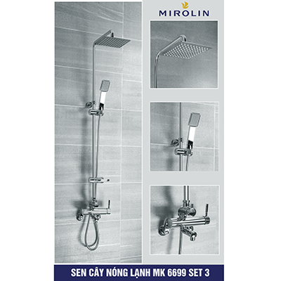 Sen cây nóng lạnh Mirolin MK6699 SET 4