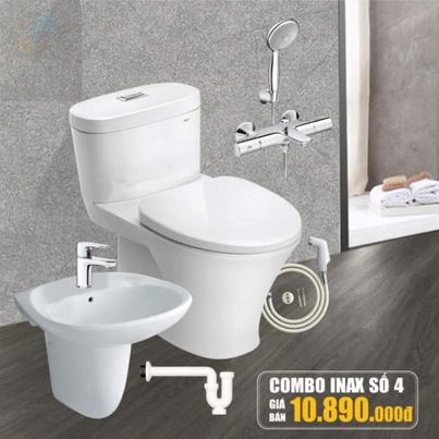 Combo thiết bị vệ sinh Inax số 4