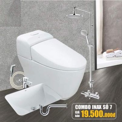 Combo thiết bị vệ sinh Inax số 7