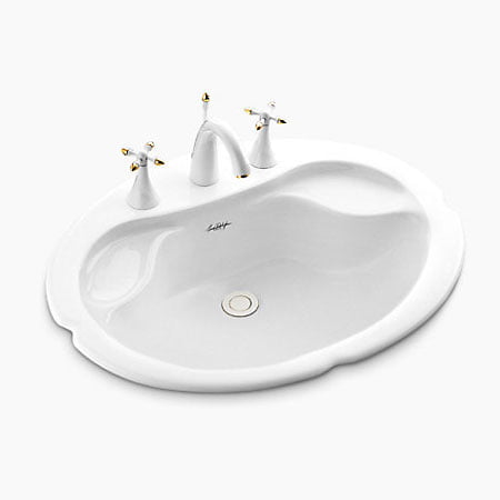 Chậu rửa lavabo Kohler K-2186T-1-0 dương vành
