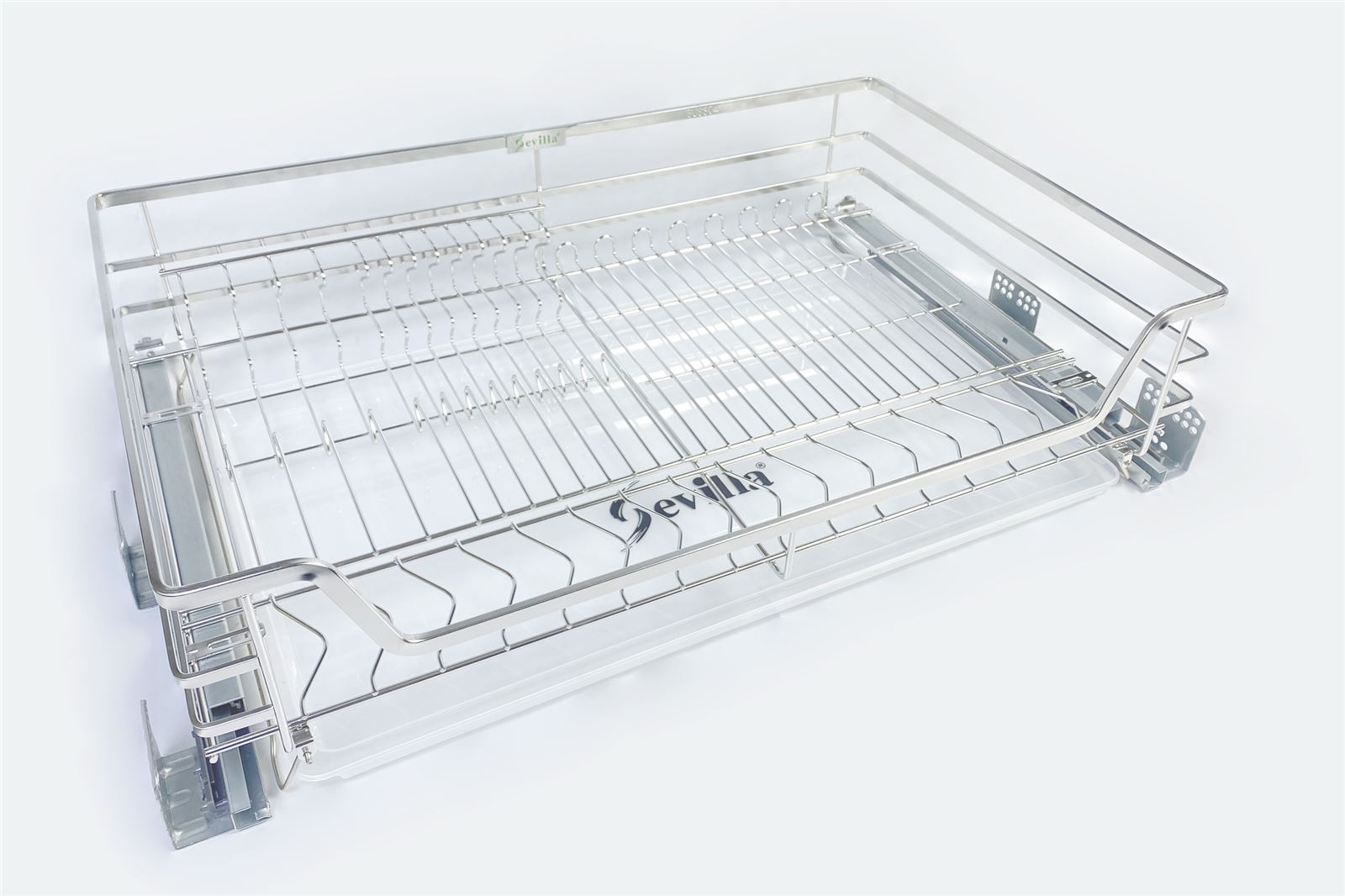 Giá bát, đĩa Inox 304 nan dẹt cao cấp SV - CB4