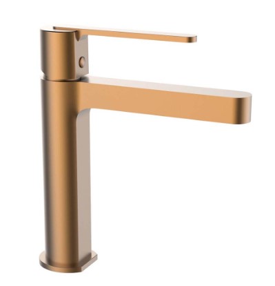 Vòi rửa Pamela màu gold thấp Huge H-2600VC