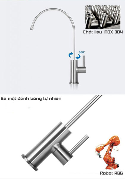 Vòi nước lọc SUPOR 266208-01-LS ( Inox 304 )