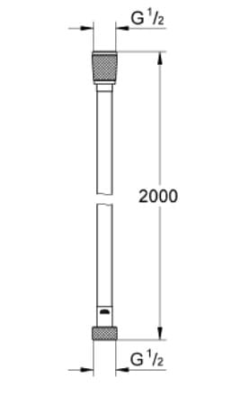 Dây sen GROHE 28362DA0
