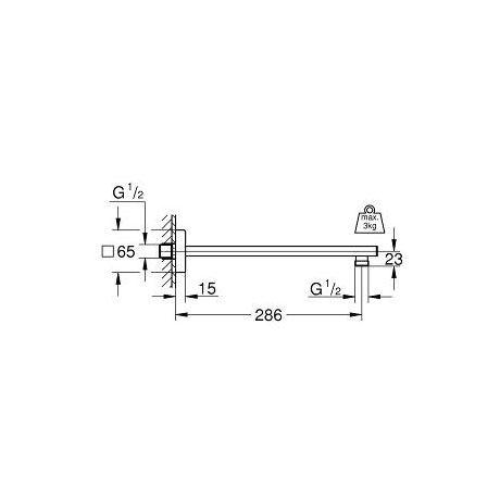 Thanh Treo Sen Grohe 27709000