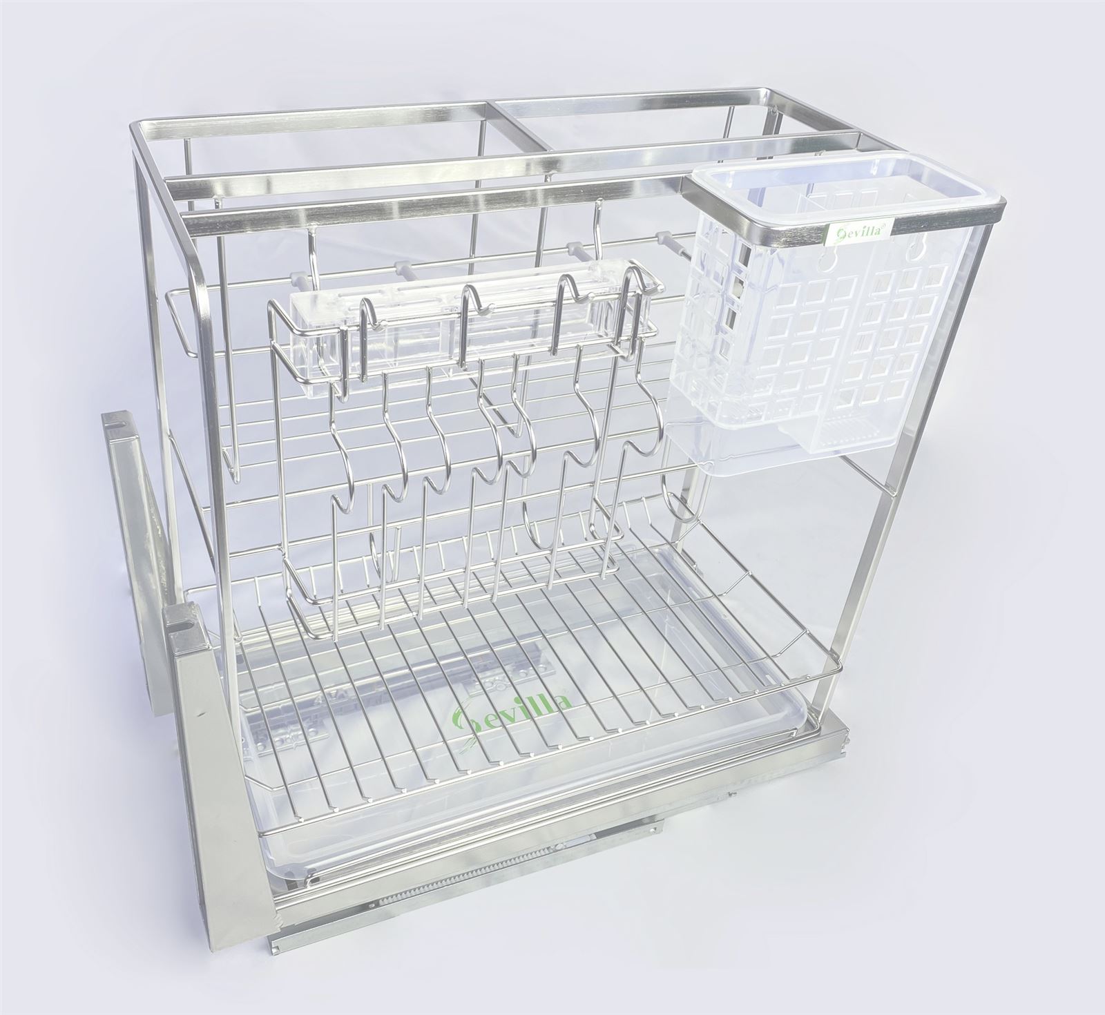 Giá dao, thớt nan dẹt inox 304 siêu cấp SV - SG4