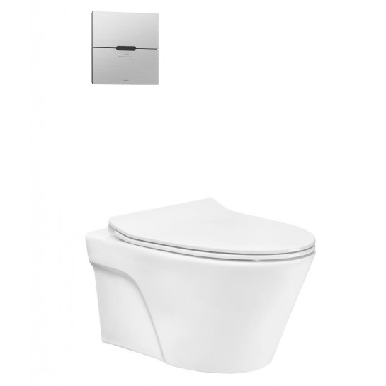 Bồn Cầu Treo Tường TOTO CW822RFVA1 Kem Van Xả Cảm Ứng