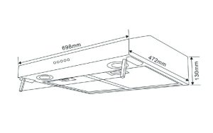 HÚT MÙI TREO TƯỜNG CỔ ĐIỂN VG-117EC