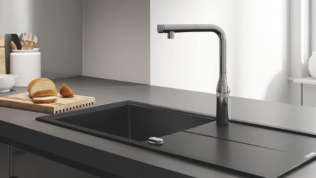 Chậu Rửa Bát 1 Hố Có Bàn Nhập Khẩu Đức Grohe 31641AP0