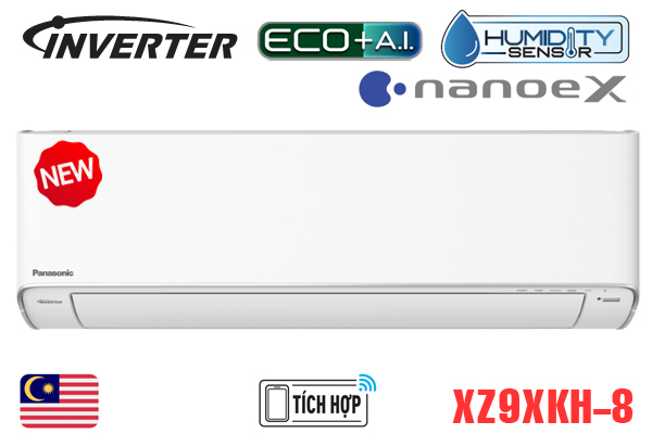 Máy lạnh Panasonic Inverter 1 HP CU/CS-XZ9XKH-8